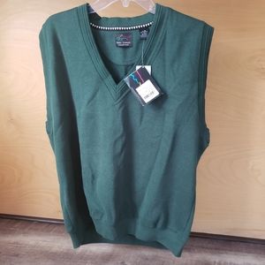 Mens greg norman golf pull over vest size large